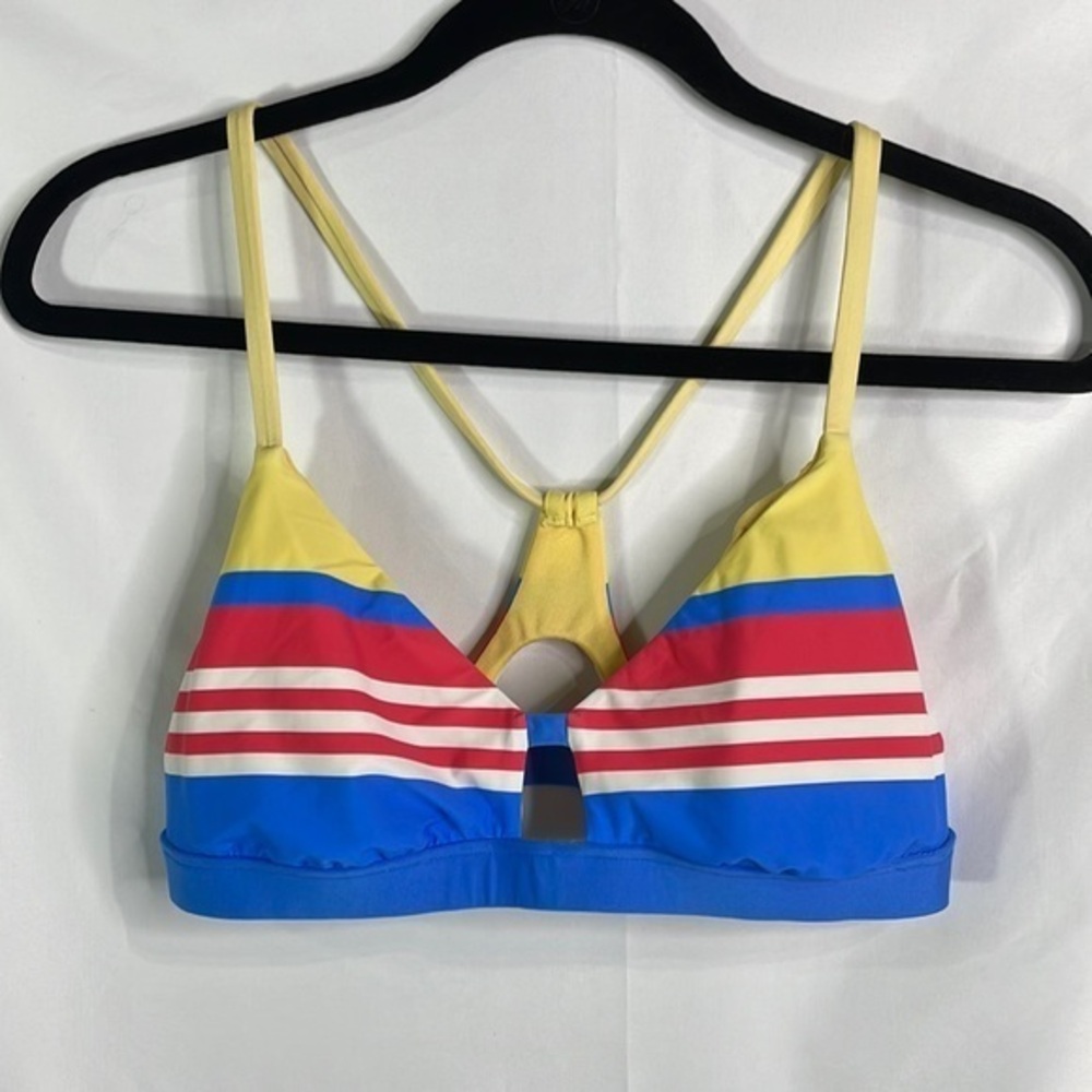 Polo Ralph Lauren striped triangle swim top